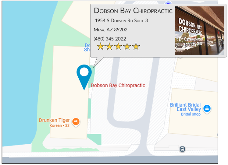 Dobson Bay Chiropractic on googlemap