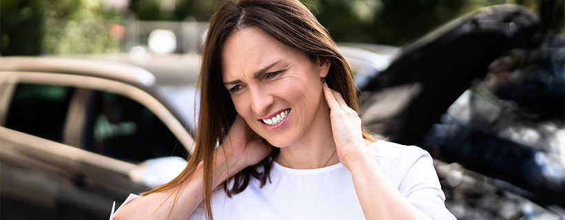 patient needing whiplash chiropractor in Mesa AZ