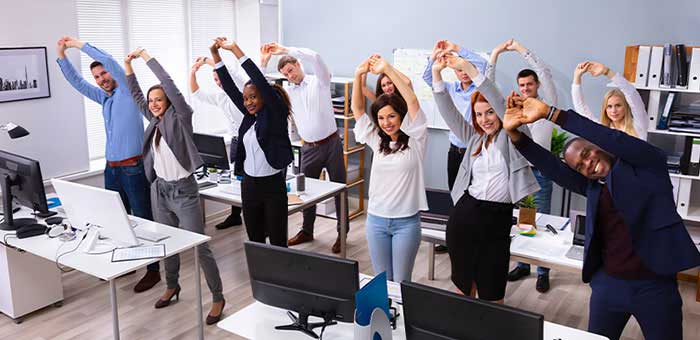 stretches for at the office in Mesa AZ